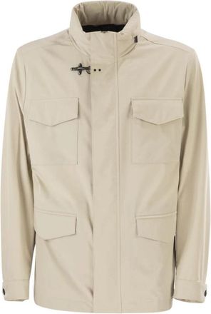 Fay Saharan Jacket - Heren - Zomerjassen - Beige - 4XL - Polyester - Jassen