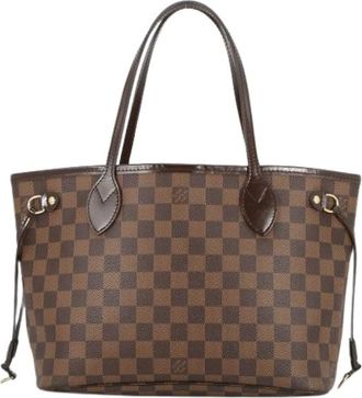 Louis Vuitton Pre-owned Tote Bags, female, Brown, Size: ONE SIZE Pre-owned Damier Canvas Tote Bag