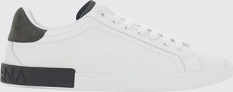 Dolce & Gabbana Sneakers Portofino in pelle di vitello liscia con logo posteriore