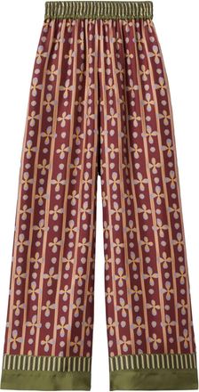 La DoubleJ Pantaloni a palazzo - Rosso