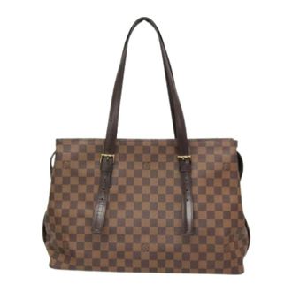 Louis Vuitton Pre-owned Tote Bags, female, Brown, Size: ONE SIZE Pre-owned Chelsea N51119 Shoulder Bag