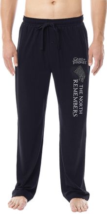 Intimo Game of Thrones Mens TV Series The North Remembers Sleep Pajama Pants, Black, XX-Large