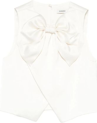 Sandro Top con fiocco - Toni neutri