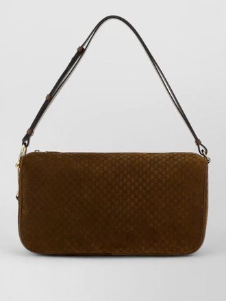 Gucci gucci jackie suede shoulder bag