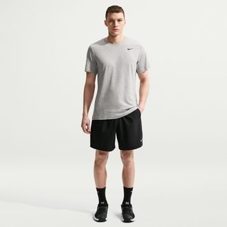 Nike Mens Form Dri-FIT 7 Unlined Versatile Shorts in Black | DV9857-010