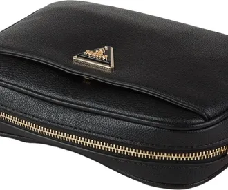 Guess Womens Hobo Black Polyurethane