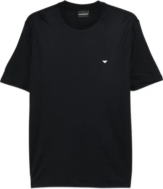 Emporio Armani Logo-embroidered T-shirt