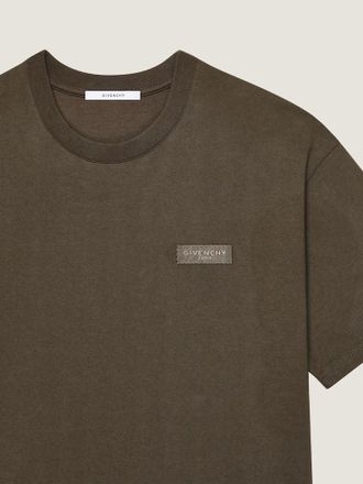 Givenchy Logo-Embroidered T-Shirt - Marron