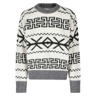 Woolrich Uf0573 Pullover - - Knitwear - Donna - Bianco - XS