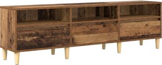 vidaXL Vidaxl - tv Cabinet with Drawer Old wood Engineered wood