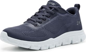 Skechers Womens Bobs B Lite Sneaker, Dark Navy, 5.5