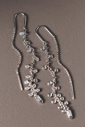 Nadri Sunny Shaky Threader Drop Earrings