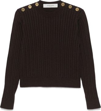 Golden Goose Journey Ws Ofra Regular Knit Crewneck