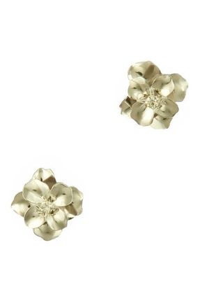 Deepa Gurnani Siran Earrings in Silver at Nordstrom