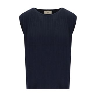 Max Mara Dames, Tops, Blauw, Maat: S Viscose