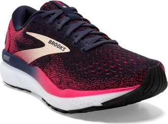 Brooks Womens Brooks Ghost 16 120407-1B-422 Sneakers Peacoat Raspberry Running Shoes