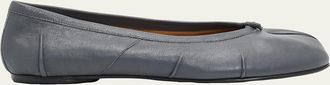 Maison Margiela Tabi Leather Ballerina Flats