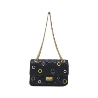 Chanel Pre-owned Calf Shoulder Bag - Dames - Pre-owned - Zwart - Maat: ONE Size Leer