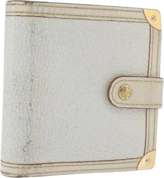 Louis Vuitton Pre-owned Vintage Portemonnee - Dames - Vintage Accessoires - Beige - ONE Size - Leer - Vintage