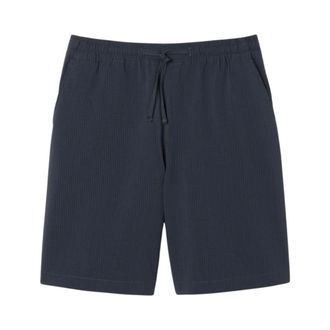 Lacoste Casual Shorts, male, Gray, Size: XL Cotton Seersucker Shorts
