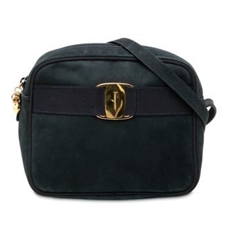Ferragamo Vara Leather Shoulder Bag (Pre-Owned)