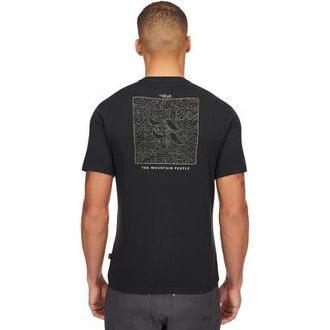 RAB Crimp Elevation T-Shirt - Mens in Beluga at Nordstrom, Size Small