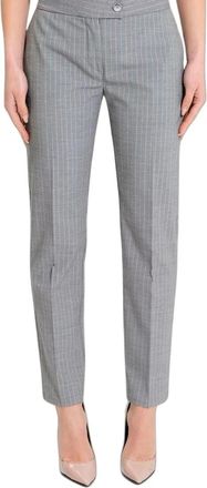 Rinascimento Multicolor Polyester Sigaretbroek - Dames - Slim Fit Broeken - Grijs - XL - Polyester - Broeken