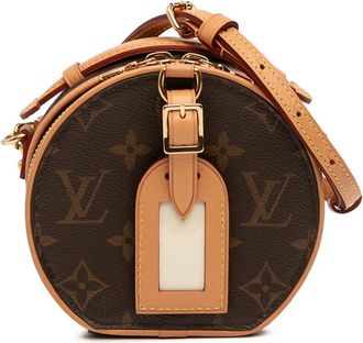 Louis Vuitton Borsa a tracolla Boite Chapeau mini con monogramma 2020 - Marrone