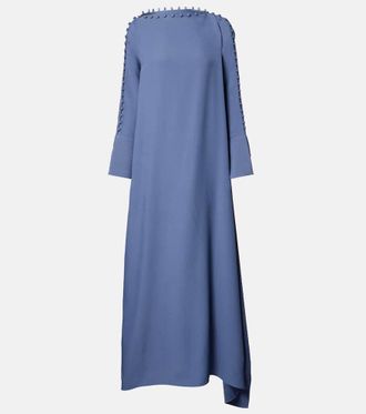 Taller Marmo Abito lungo in cr&ecirc;pe