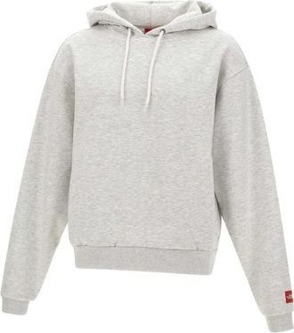 The North Face Grijze Hoodie met Zakken - Heren - Sportshirts - Grijs - XS - Fitness