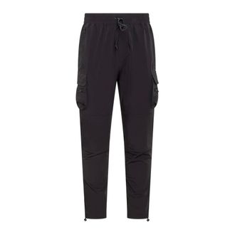 Represent Slim-fit Trousers, male, Black, Size: M Cargo Long Pants