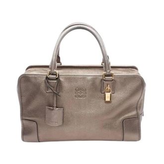 Loewe Pre-owned Amazona Handbag - - Pre-owned - Donna - Marrone - ONE SIZE