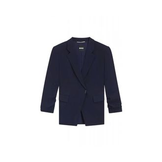 HUGO BOSS Heren, Jassen, Blauw, Maat: 2XS