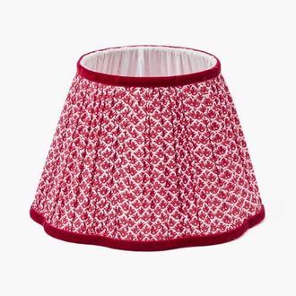 Mrs. Alice Lotus Lampshade in Red at Nordstrom