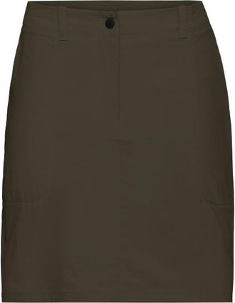 Jack Wolfskin Desert Skort Skort f&uuml;r Damen | braun/oliv