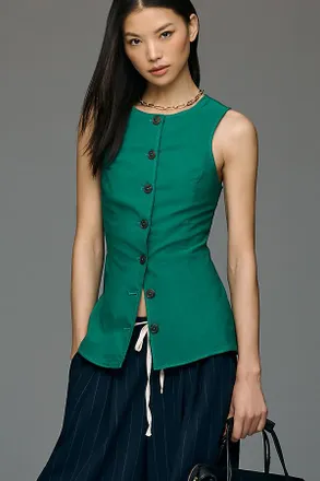 Maeve Cotton Blend Vest Top