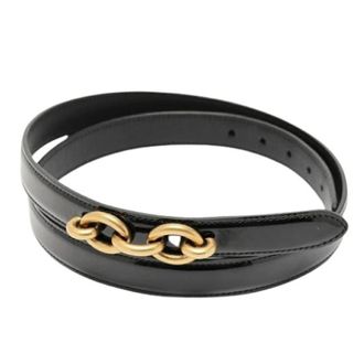 Saint Laurent Pre-owned Vintage Belt - female - Saint Laurent Vintage - Vintage Belts - Black - ONE SIZE - Pre-owned