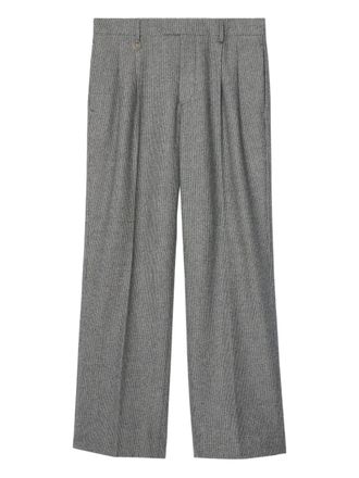 Burberry Puppytooth geruite pantalon - Grijs