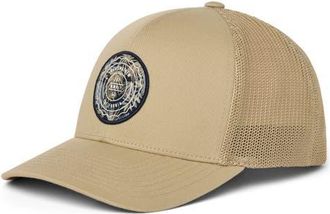 Travis Mathew The Patch Floral Baseball Cap in Weathered Teak at Nordstrom