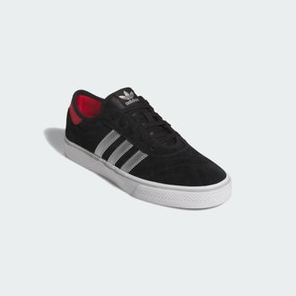 adidas Originals ADIDAS Originals Unisex Adiease Shoes - Black Leather - Size UK 11.5