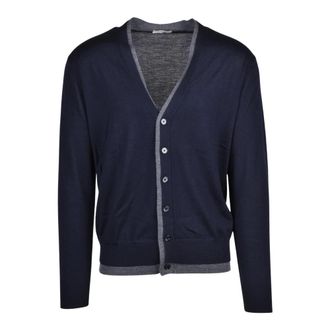 Paolo Pecora Hombre, Jerseys, Azul, Talla: S