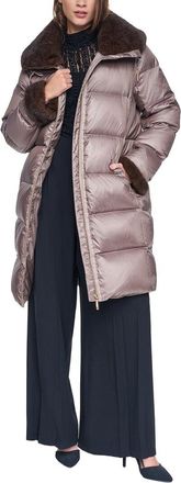 Halston Heritage Down Puffer Coat