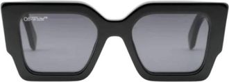 Off-white Catalina Grey Square Unisex Sunglasses OERI003 1007 55