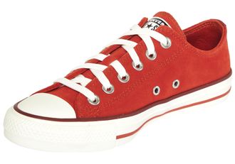 Converse Sneaker CONVERSE CHUCK TAYLOR ALL STAR, Damen, Gr. 37,5, weinrot, Leder, Schuhe Sneaker