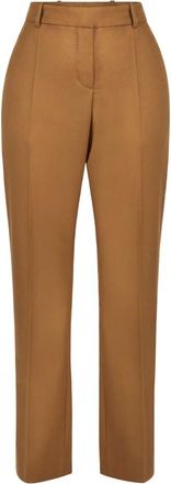 Nina Ricci Broeken, Dames, Bruin, XL, Wol, Bruin Recht Wol