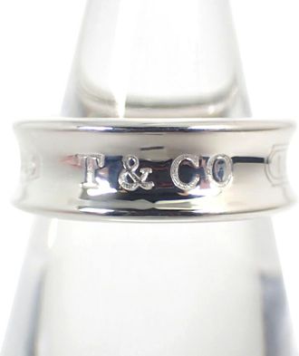 Tiffany & Co. Sterling Silver 925 Band Ring (Pre-Owned)