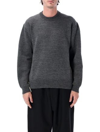 Comme Des Gar&ccedil;ons Wool Piping Textured Knit Sweater