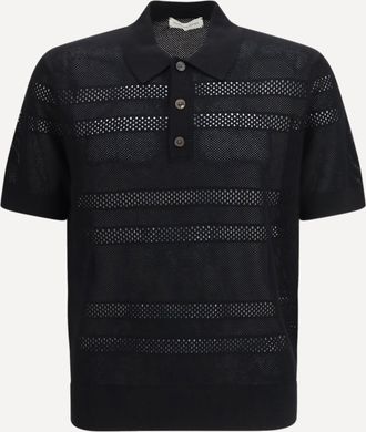 Dries Van Noten Polo in mesh Man L