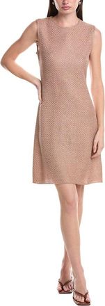 M Missoni Metallic Crochet Mini Dress
