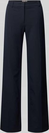 Christian Berg Stoffhose mit weitem Bein und B&uuml;gelfalten in Marine, Gr&ouml;&szlig;e 40